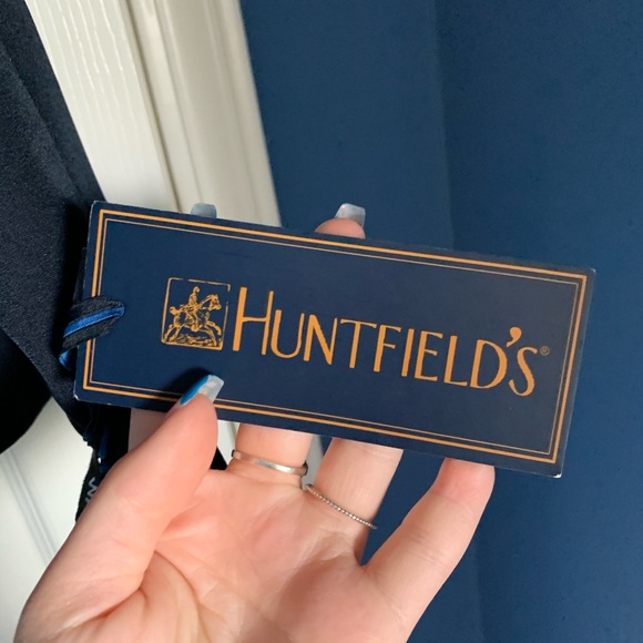 Dover Saddlery:Huntfield’s Navy show coat NWT s-6 - Picture 3 of 5